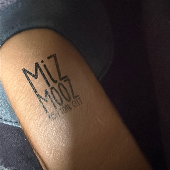 Miz Mooz New York Pleasant Black Leather Booties EU 38/US 7.5 - Picture 10 of 15